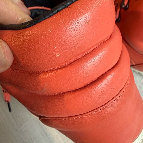 PUMA by Alexander McQueen Street Climb Mid ‘Fresh Salmon’ HighTop Rare Size US11 - Picture 9 of 10